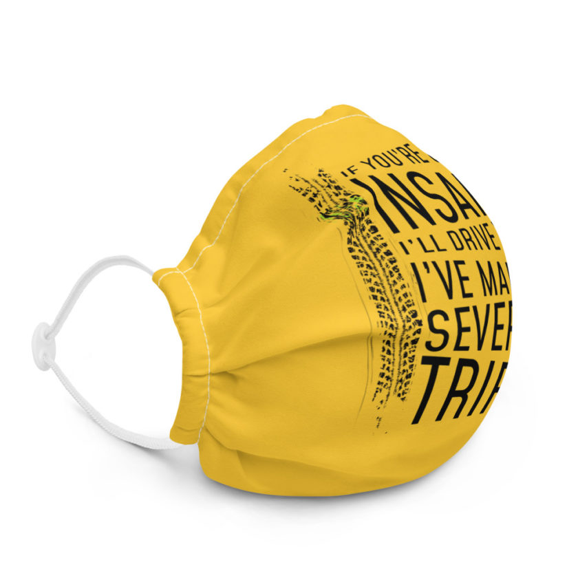 If you're going In Sane I'll drive you, I've made several trips Premium face mask - Image 5