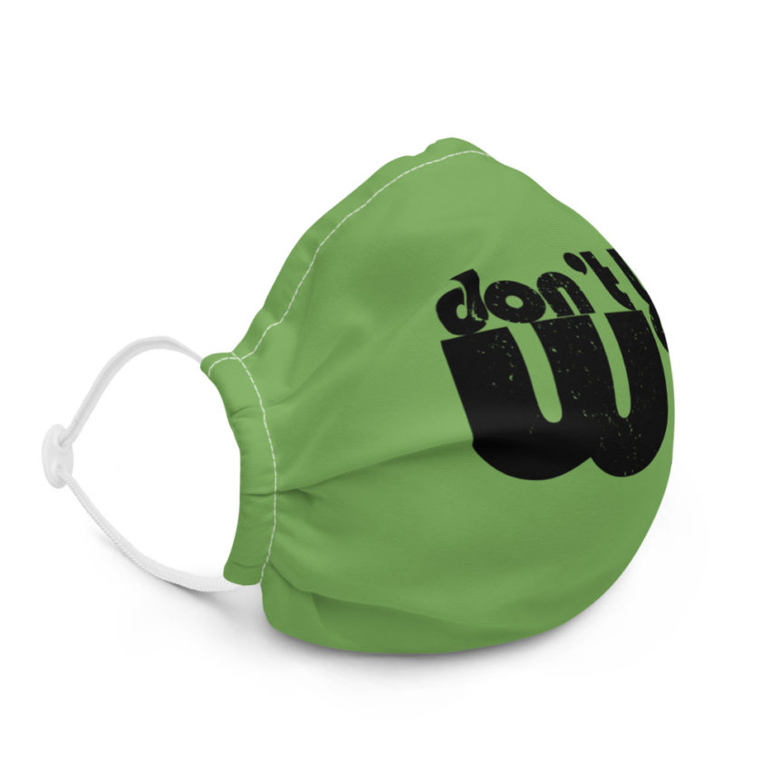 Don't be a wanker Premium face mask - Image 5