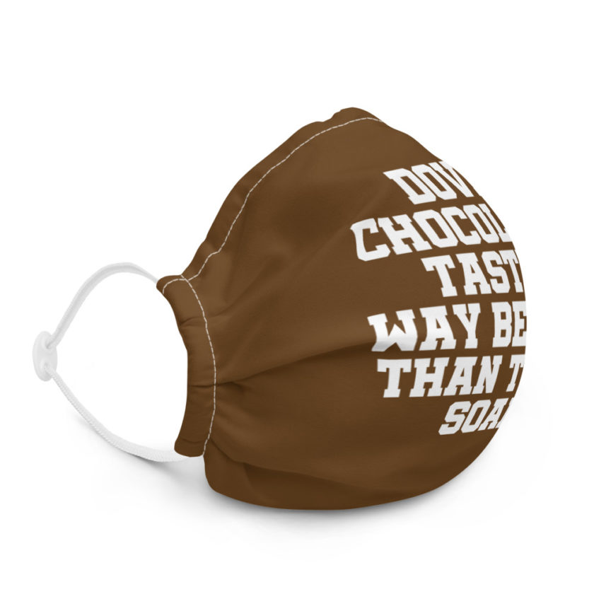 Dove chocolate tastes way better than their soap Premium face mask - Image 5