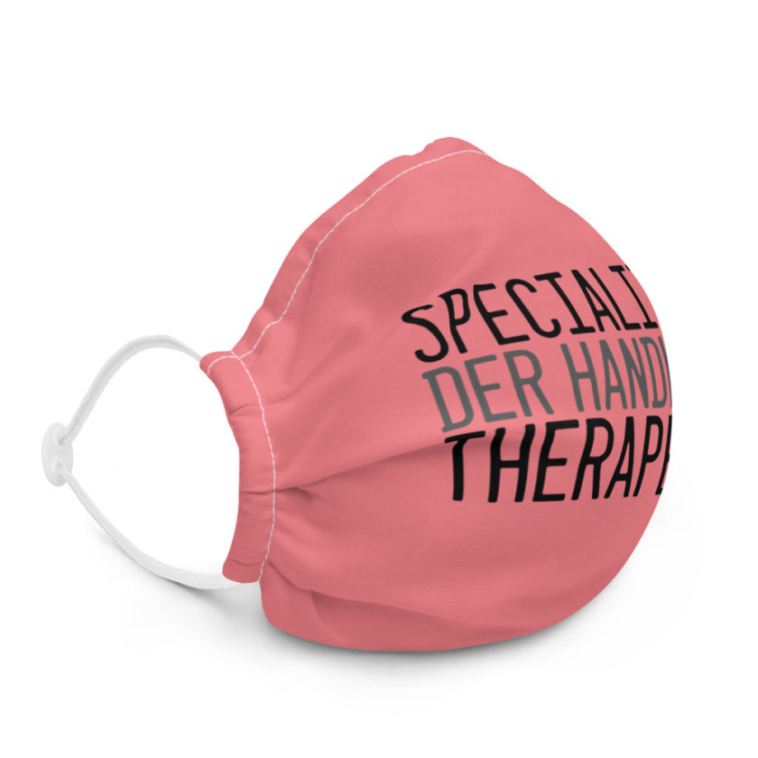 Specialized in Der Handabung Therapeutik - The Road to Wellville Premium face mask - Image 5