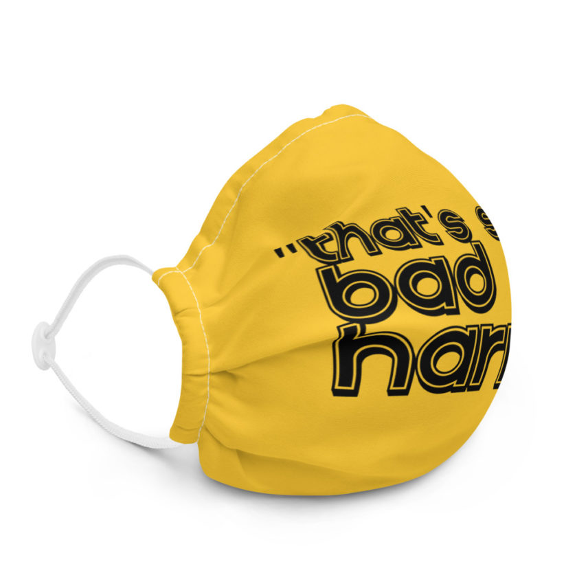That's some bad hat Harry. - Martin Brady, Jaws Premium face mask - Image 5