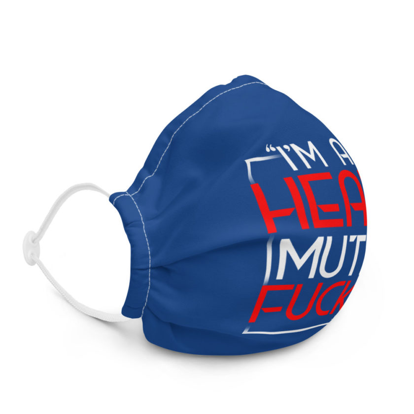 I'm all heart mutha fucka - Rod Tidwell, Jerry Maquire Premium face mask - Image 5