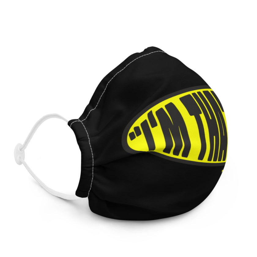 "I'm Thatman" -Thatman Premium face mask - Image 5