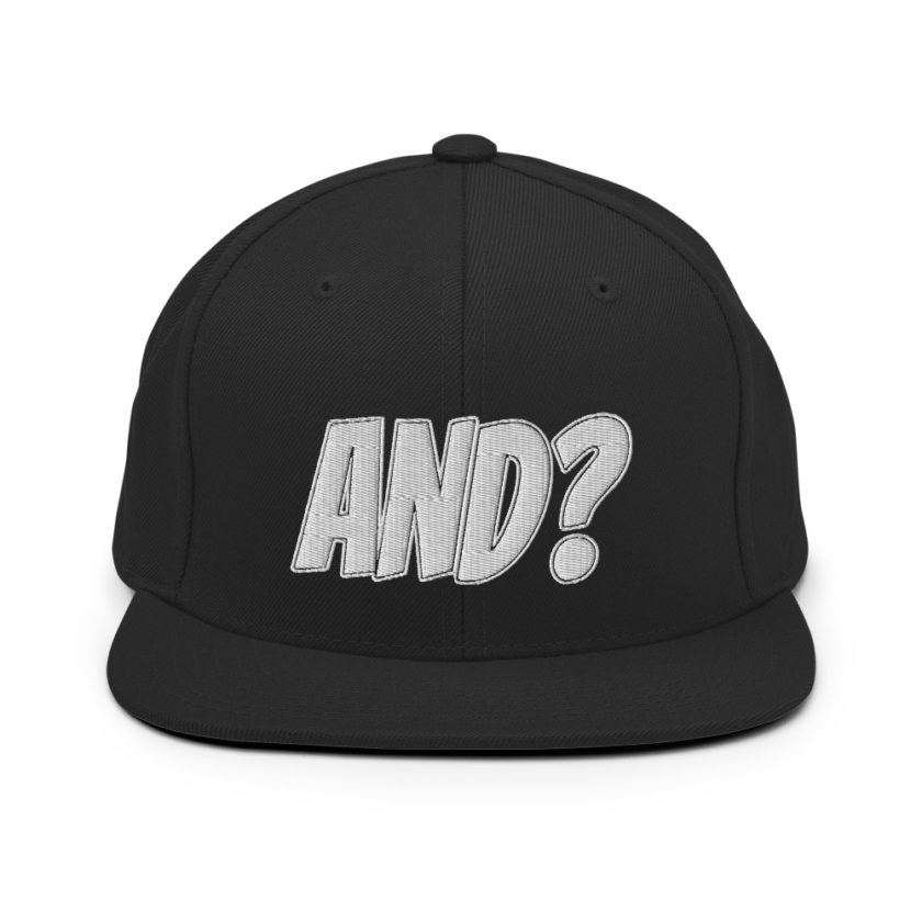 And? Snapback Hat - Image 3