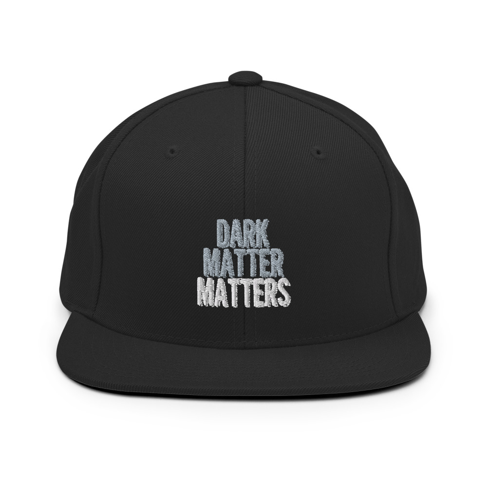 Dark matter matters Snapback Hat - Image 3