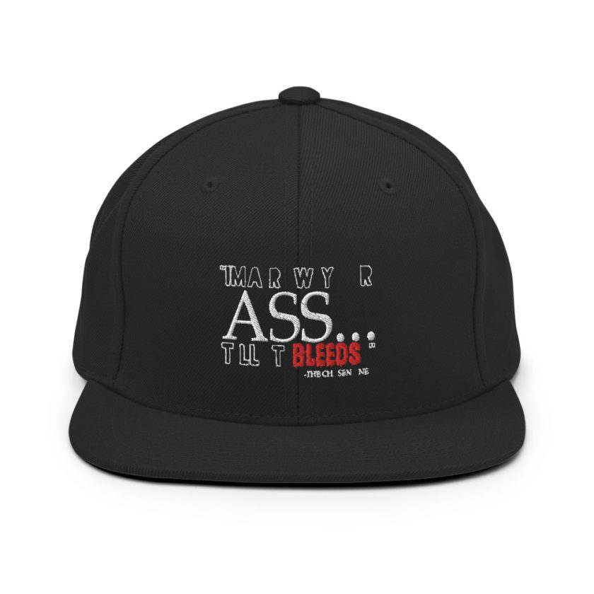 I'ma row your ass, till it bleeds! - The Chosen One , The Golden Child Snapback Hat - Image 2