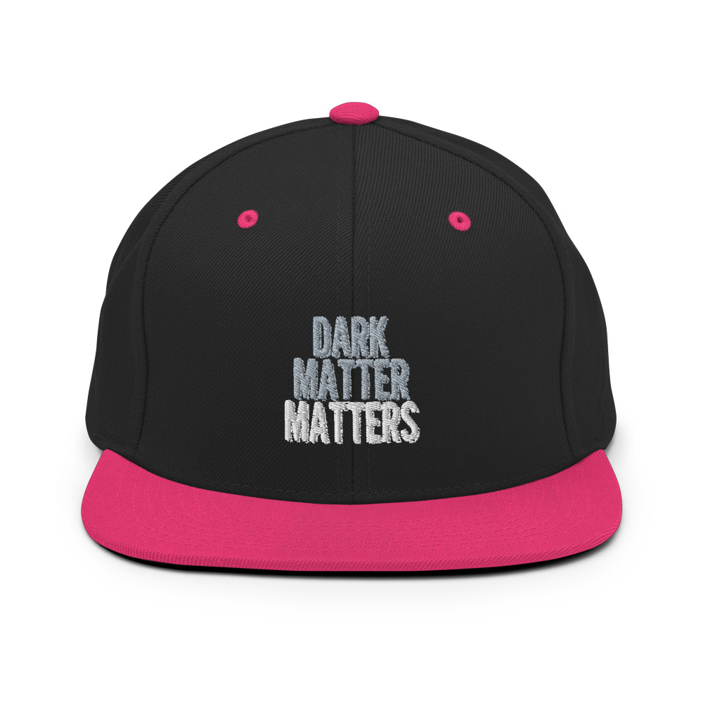 Dark matter matters Snapback Hat - Image 5