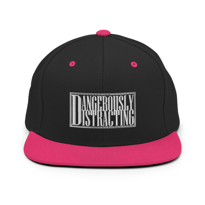 Dangerously Distracting  Snapback Hat - Image 5