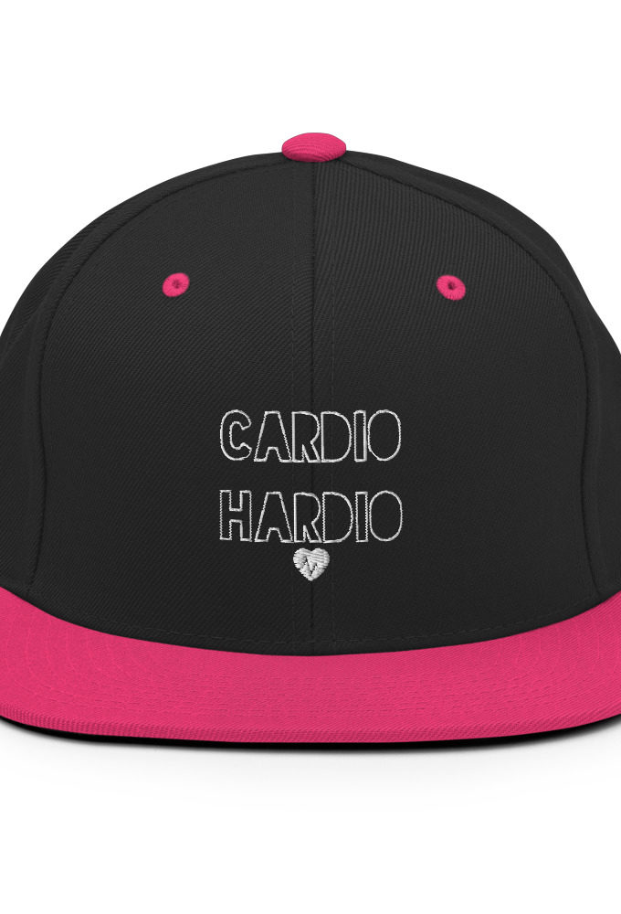 Cardio is Hardio Snapback Hat