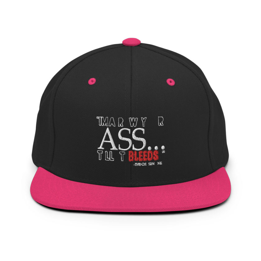 I'ma row your ass, till it bleeds! - The Chosen One , The Golden Child Snapback Hat - Image 4