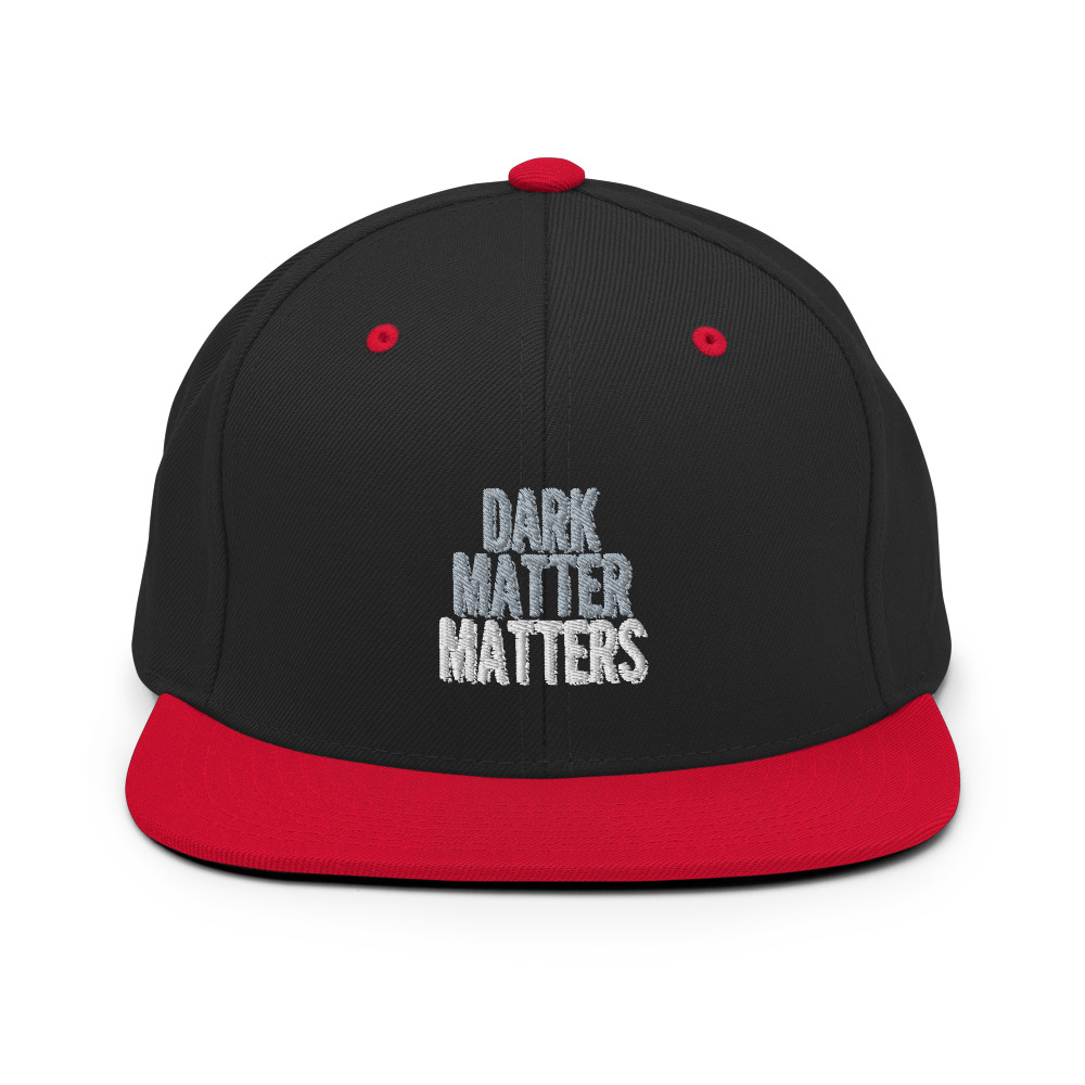 Dark matter matters Snapback Hat - Image 4