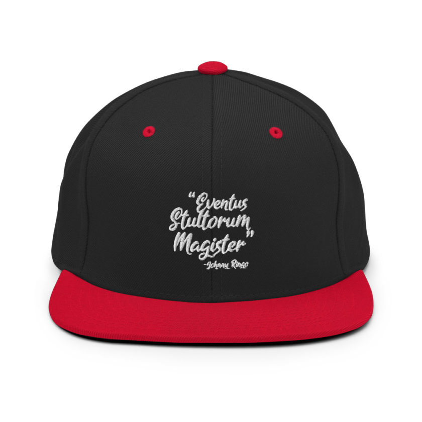 Eventus Stultorum Magister - Johnny Ringo, Tombstone Snapback Hat - Image 4