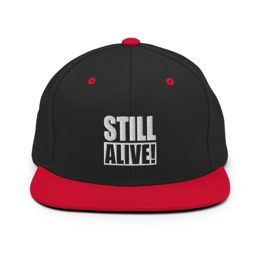 Still Alive! - The Croods  Snapback Hat - Image 4