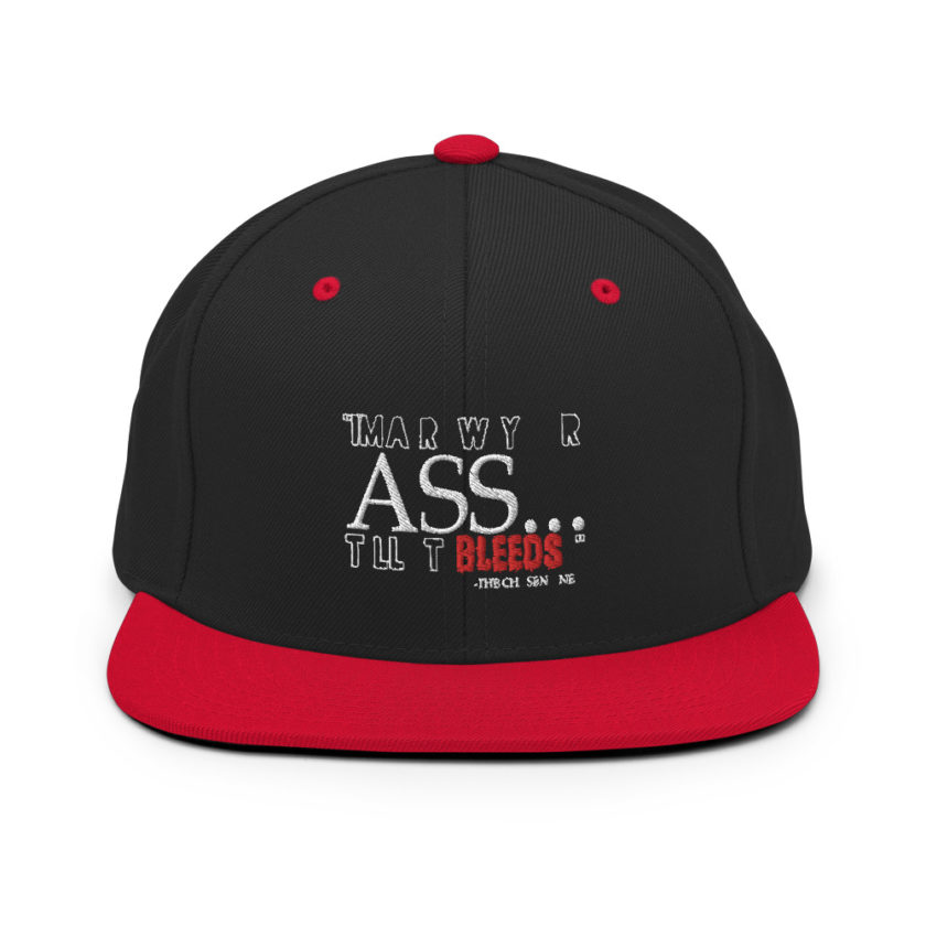 I'ma row your ass, till it bleeds! - The Chosen One , The Golden Child Snapback Hat - Image 3