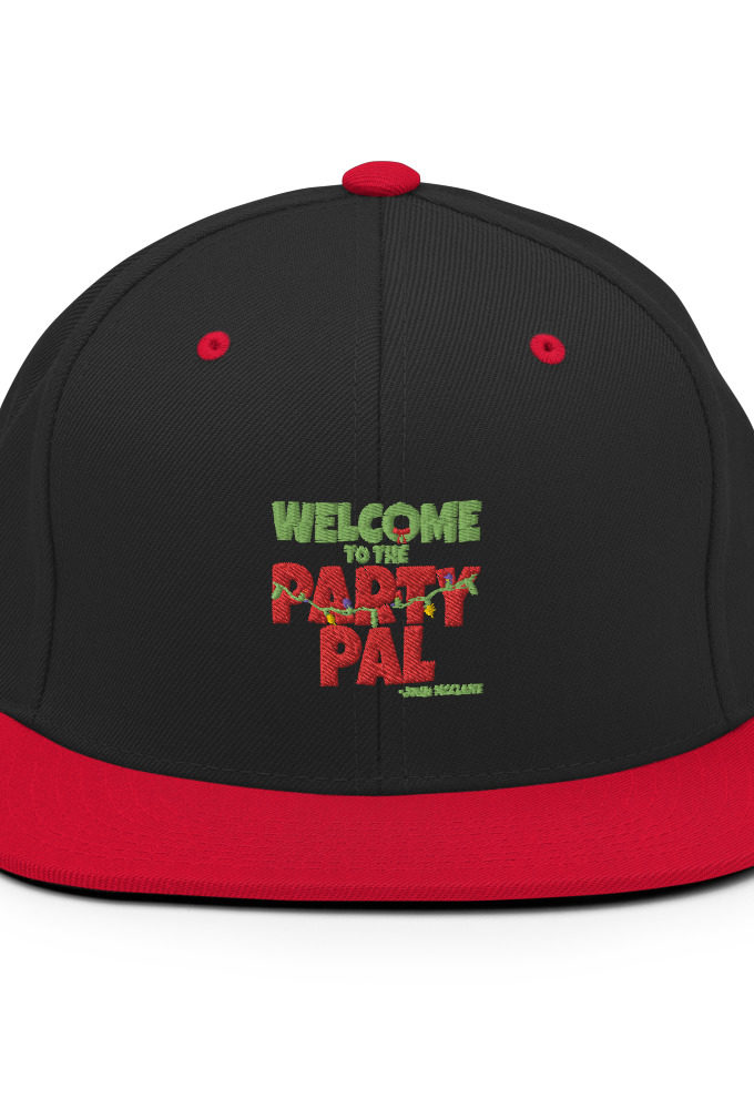 Welcome to the party pal. - John Mcclane, Die Hard  Snapback Hat