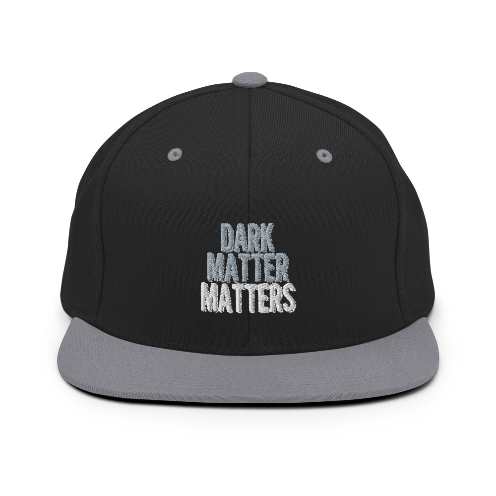 Dark matter matters Snapback Hat - Image 7