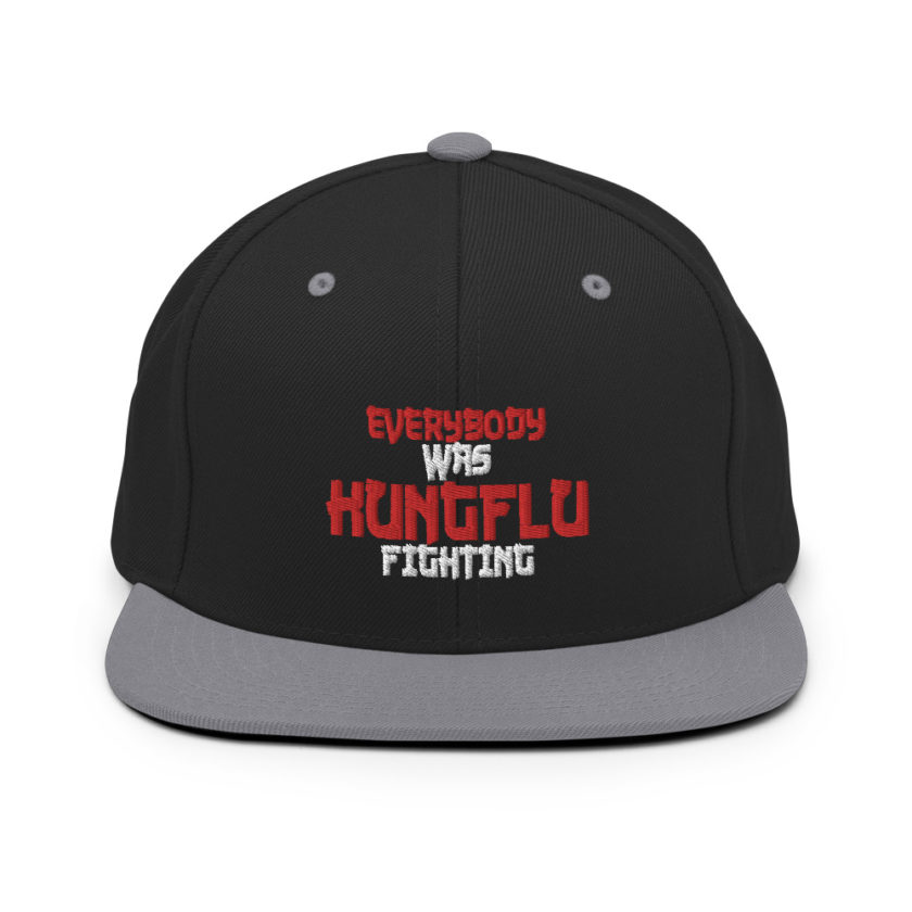 Everybody was Kungflu fighting!  Snapback Hat - Image 7