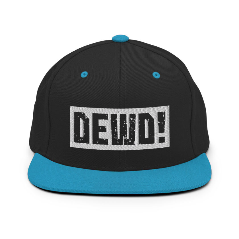 Dewd!  Snapback Hat