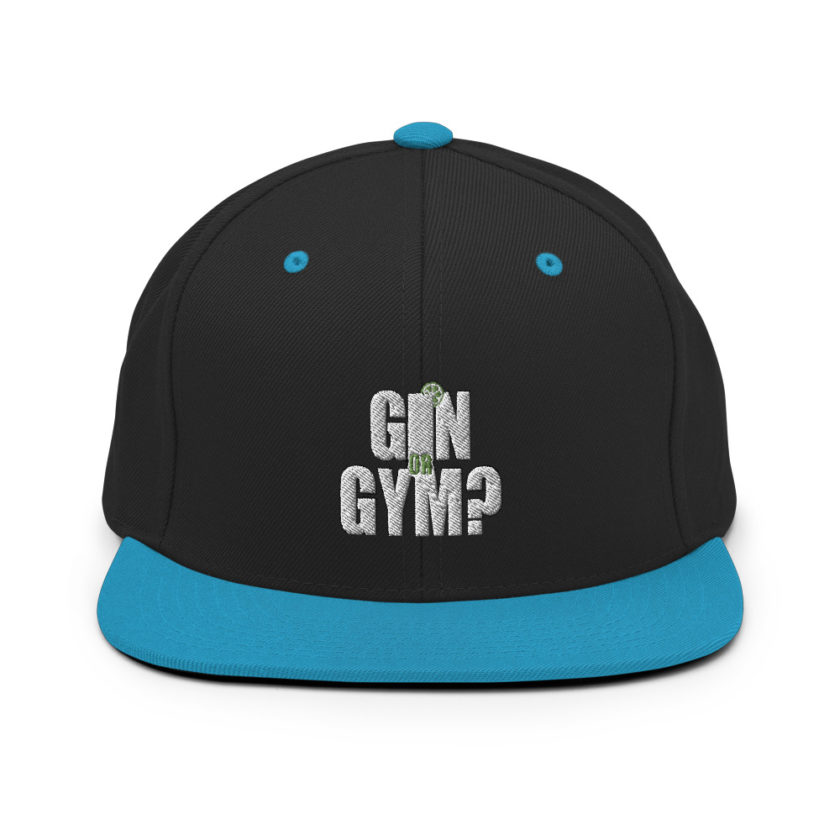 Gin or Gym?  Snapback Hat - Image 6