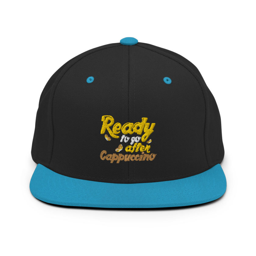 Ready to Go After Cappuccino  Snapback Hat - Image 5