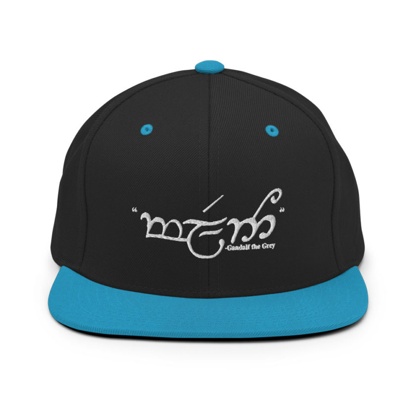 Friend - Gandalf the Grey, Lord of the Rings  Snapback Hat - Image 6