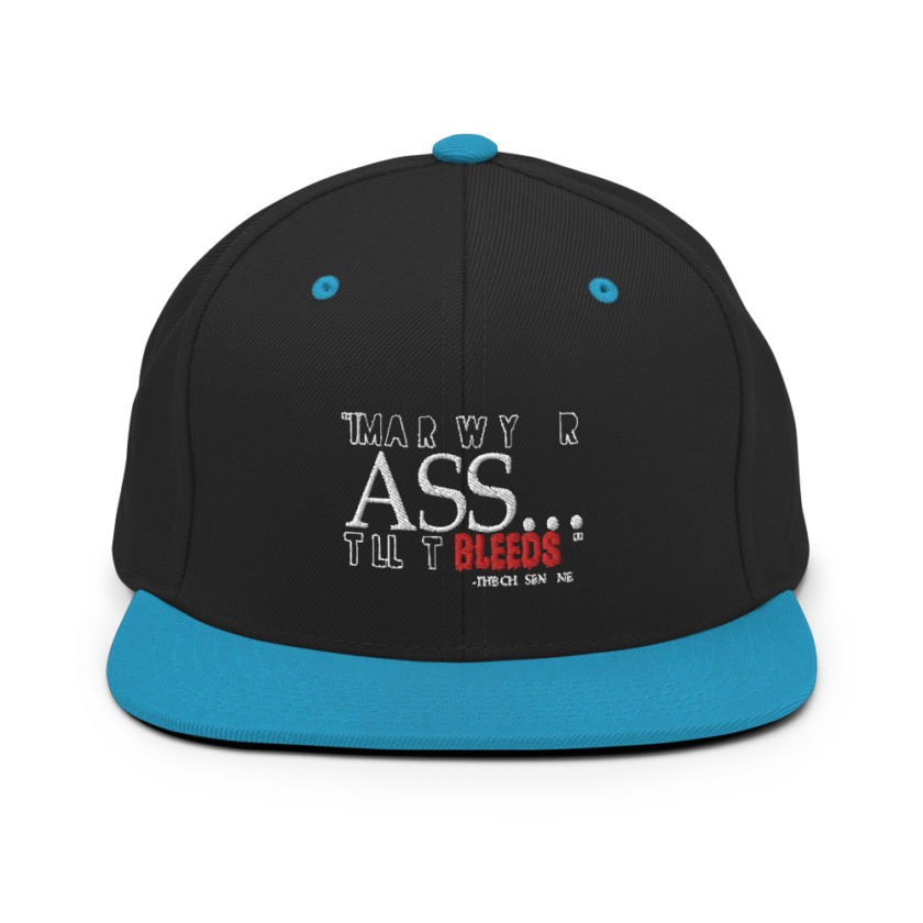 I'ma row your ass, till it bleeds! - The Chosen One , The Golden Child Snapback Hat - Image 5