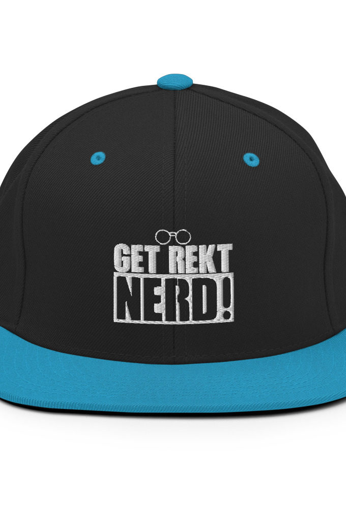 Get Wrecked Nerd!  Snapback Hat
