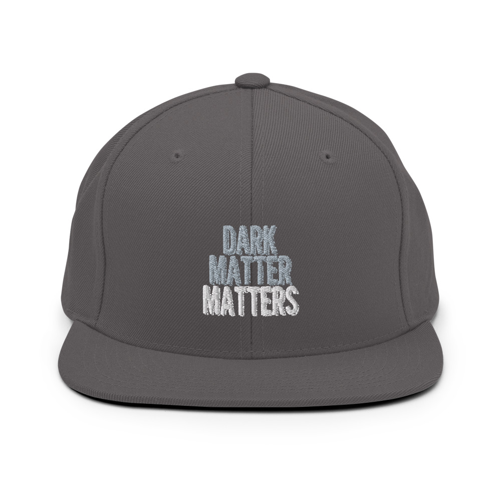 Dark matter matters Snapback Hat - Image 14