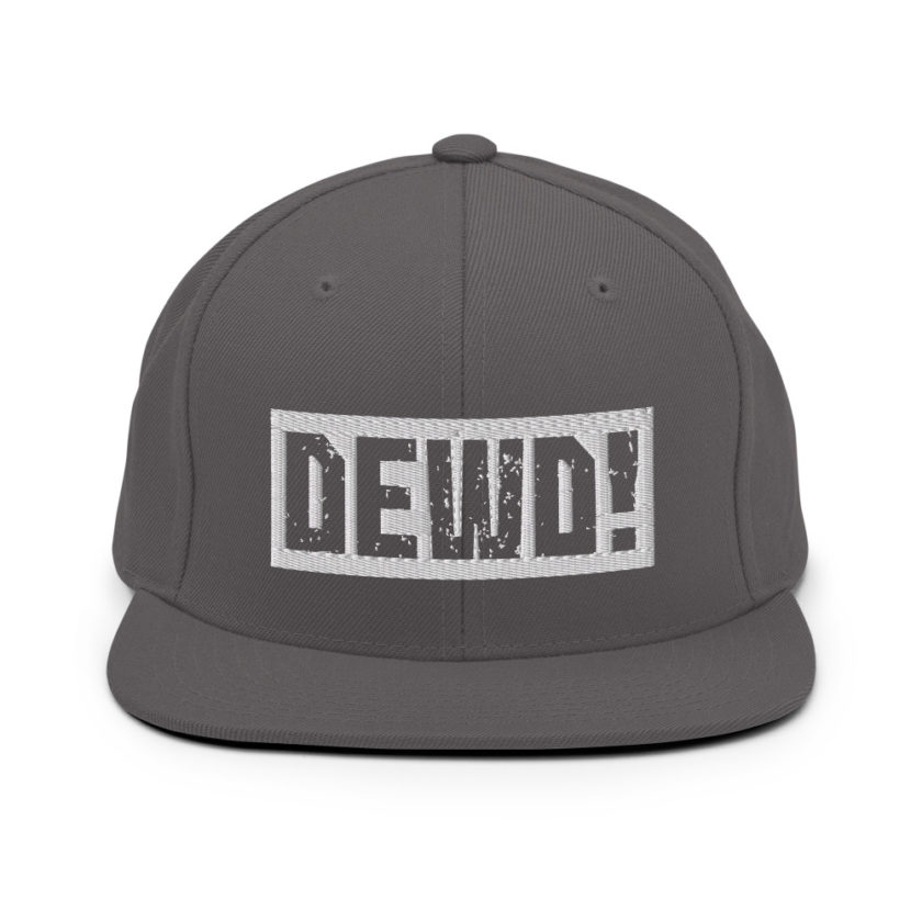 Dewd!  Snapback Hat - Image 14