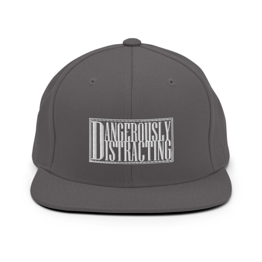 Dangerously Distracting  Snapback Hat - Image 14
