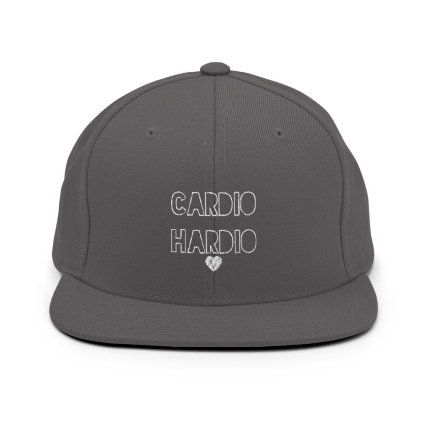 Cardio is Hardio Snapback Hat - Image 14