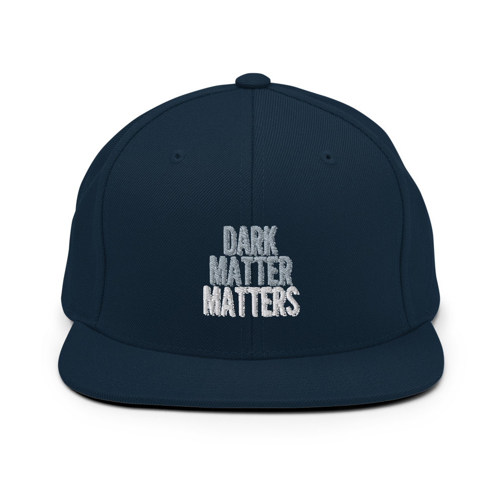 Dark matter matters Snapback Hat - Image 2