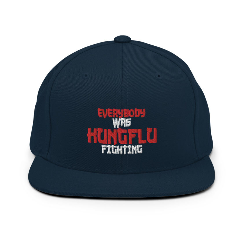 Everybody was Kungflu fighting!  Snapback Hat - Image 2