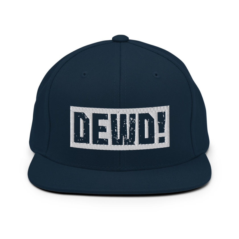 Dewd!  Snapback Hat - Image 2