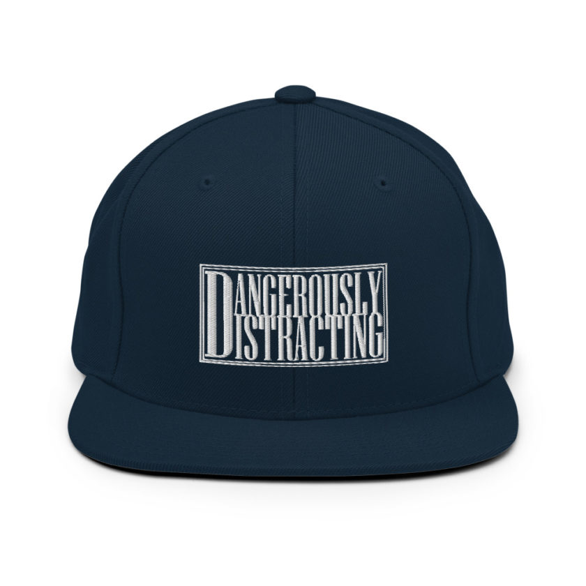 Dangerously Distracting  Snapback Hat - Image 2