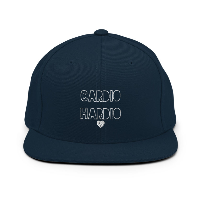 Cardio is Hardio Snapback Hat - Image 2