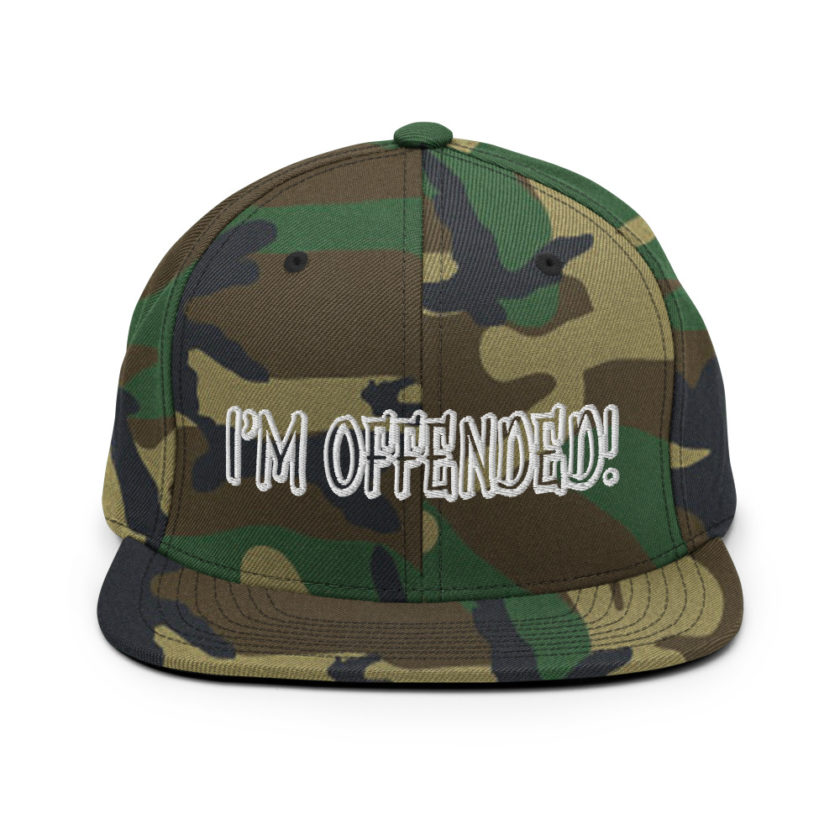 I'm Offended! Snapback Hat - Image 13