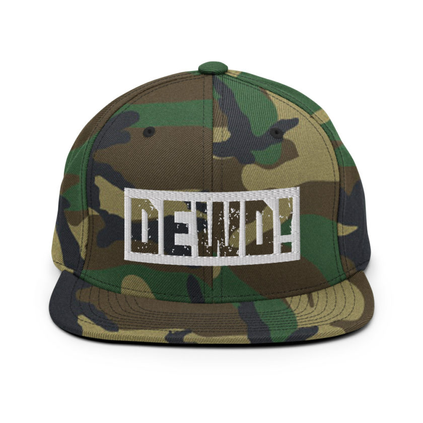 Dewd!  Snapback Hat - Image 13