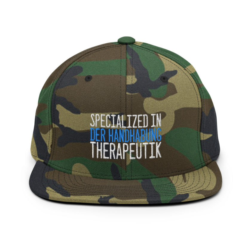 Specialized in Der Handabung Therapeutik – The Road to Wellville Snapback Hat - Image 14