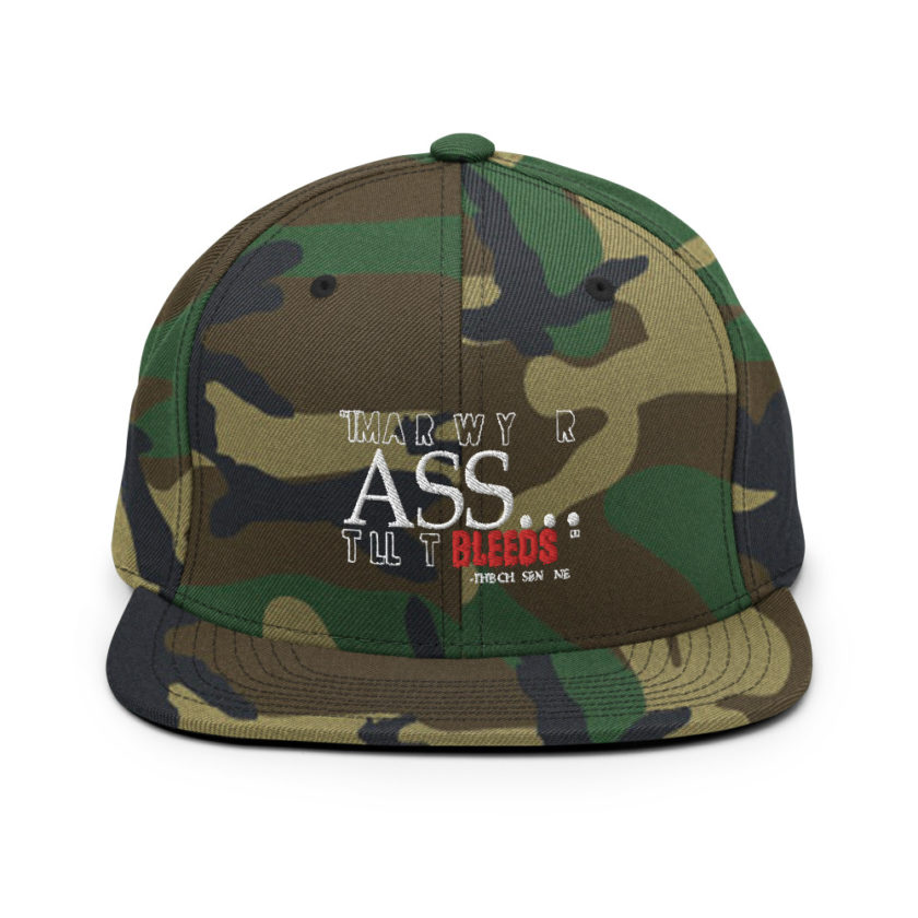 I'ma row your ass, till it bleeds! - The Chosen One , The Golden Child Snapback Hat - Image 13