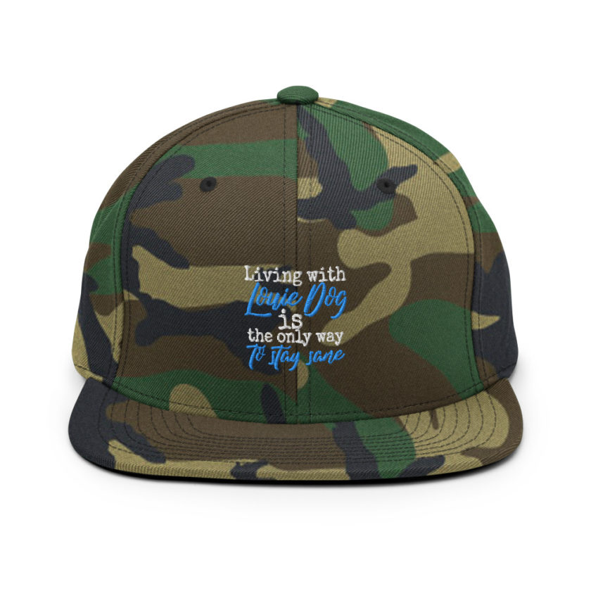 Living with Louis dog IS the only way to stay sane. - Sublime  Snapback Hat - Image 13