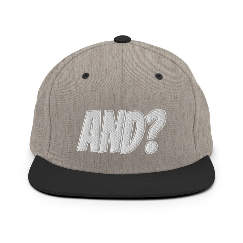 And? Snapback Hat - Image 16