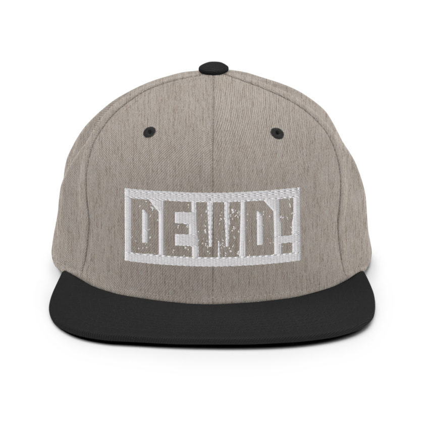 Dewd!  Snapback Hat - Image 16