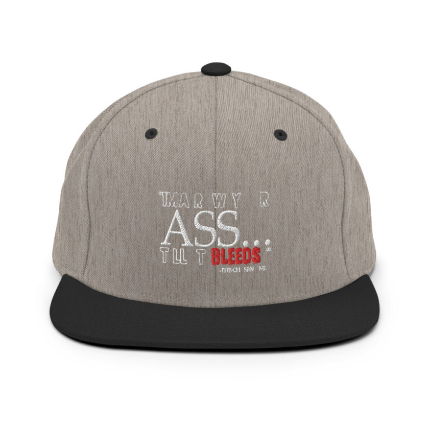 I'ma row your ass, till it bleeds! - The Chosen One , The Golden Child Snapback Hat - Image 16