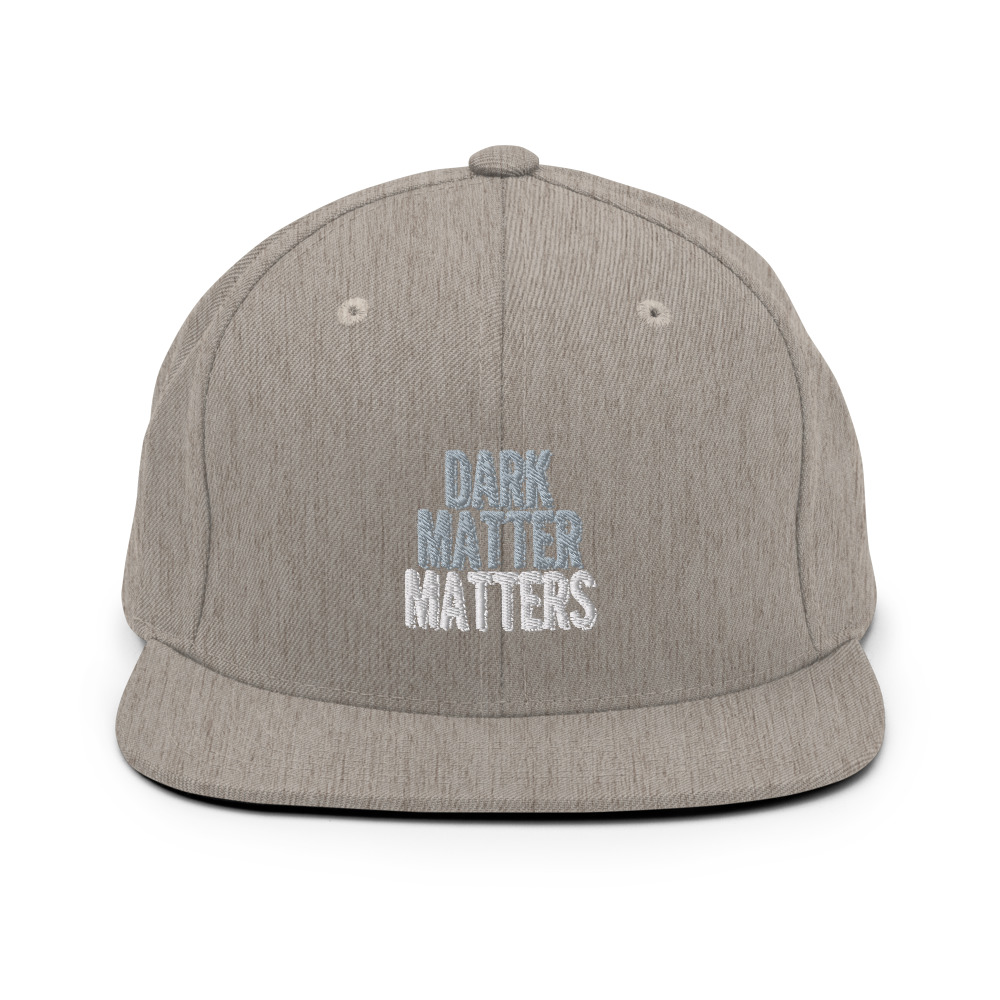 Dark matter matters Snapback Hat - Image 19