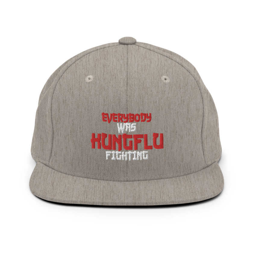 Everybody was Kungflu fighting!  Snapback Hat - Image 19