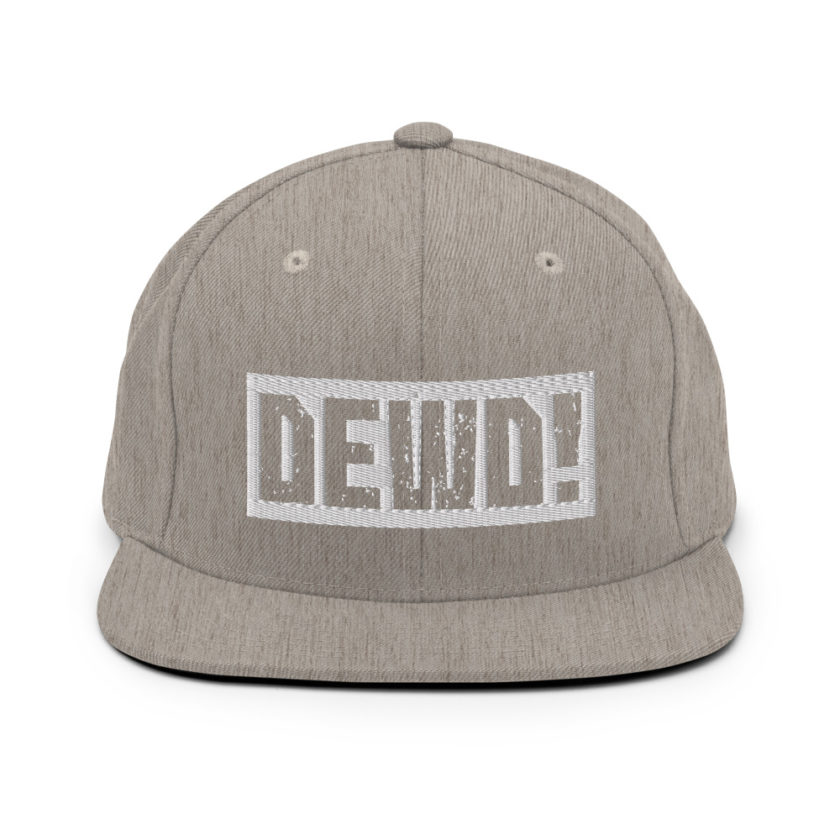 Dewd!  Snapback Hat - Image 19