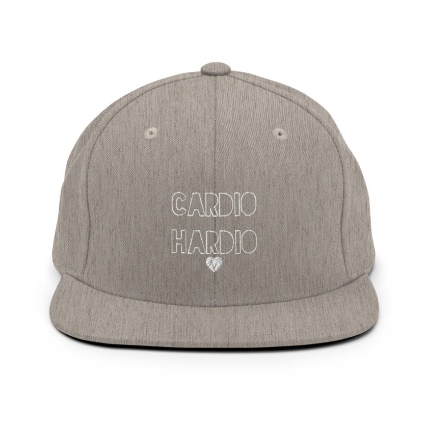 Cardio is Hardio Snapback Hat - Image 19