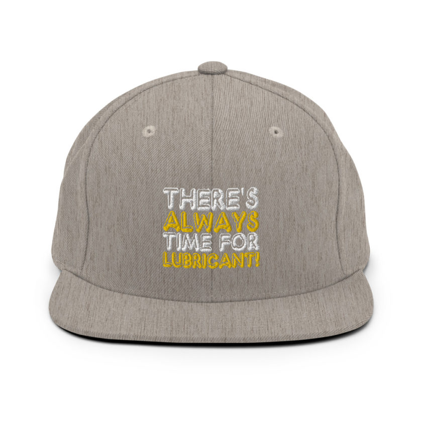 There's always time for lubricant! - Henry block, Evolution Snapback Hat - Image 19