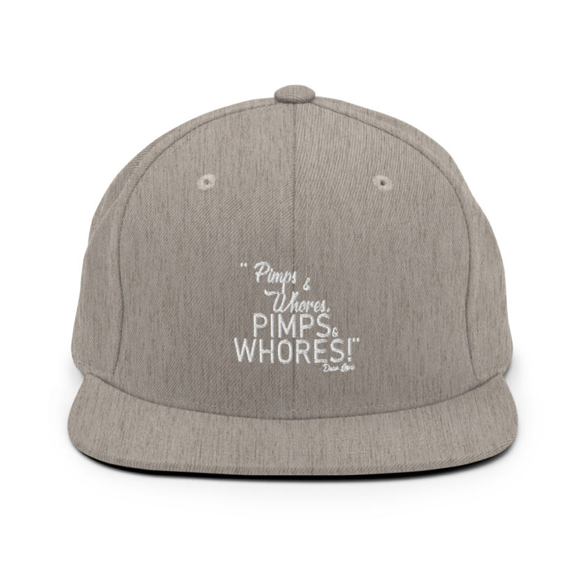Pimps and whores, PIMPS AND WHORES! - Dean Lewis, Accepted Snapback Hat - Image 19